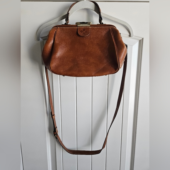 Patricia Nash Leather Gracchi Satchel - Picture 2 of 12
